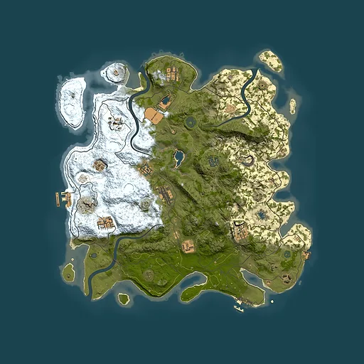 Rust map seed 797551022, 4100x4100m top-down preview