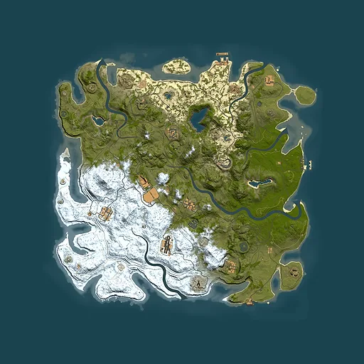 Rust map seed 1939883316, 4850x4850m top-down preview