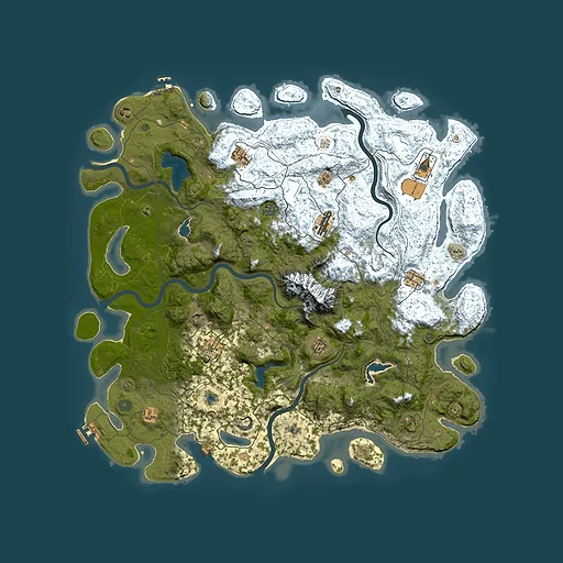 Rust map seed 1713652912, 5150x5150m top-down preview
