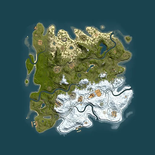 Rust map seed 1563642346, 4500x4500m top-down preview