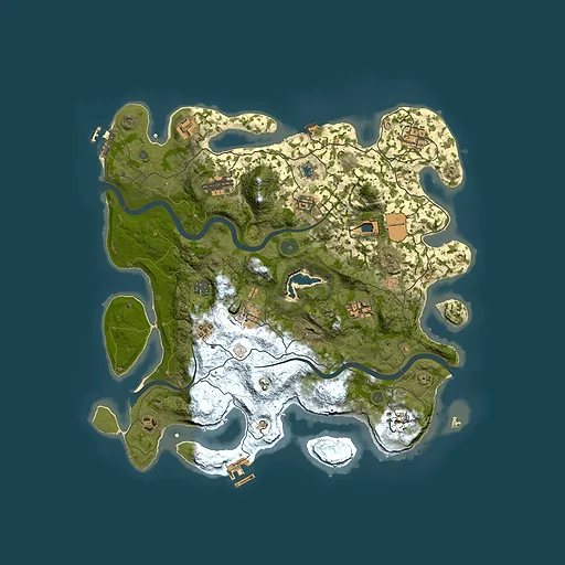 Rust map seed 1415793352, 4000x4000m top-down preview