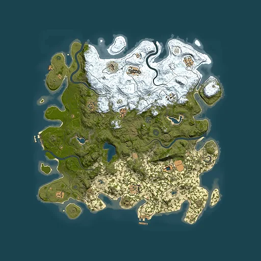 Rust map seed 1581388270, 4800x4800m top-down preview
