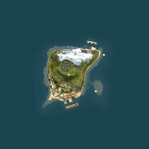Rust map seed 851001641, 1500x1500m top-down preview