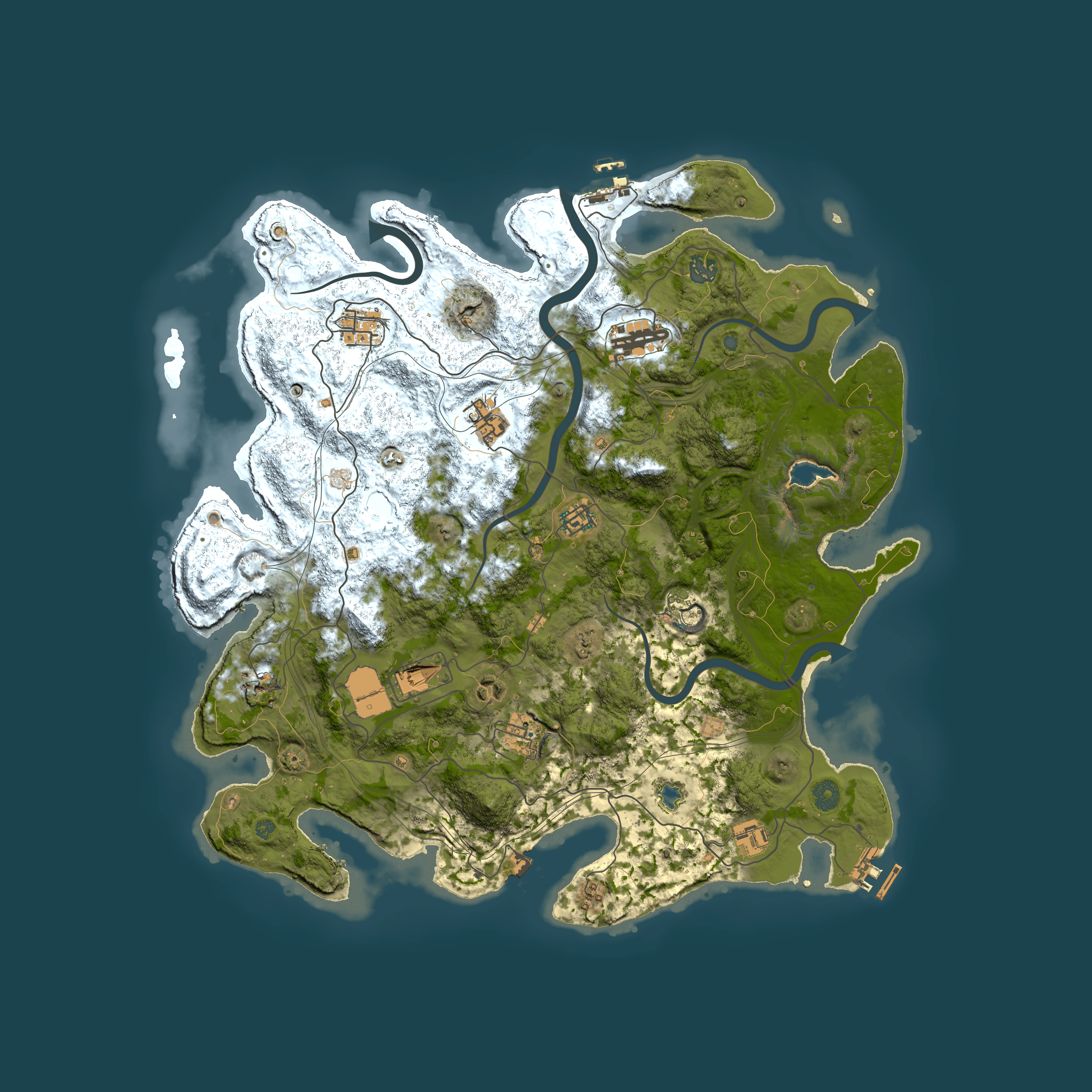 Full top-down render of Rust map seed 1782513506, 4400x4400m