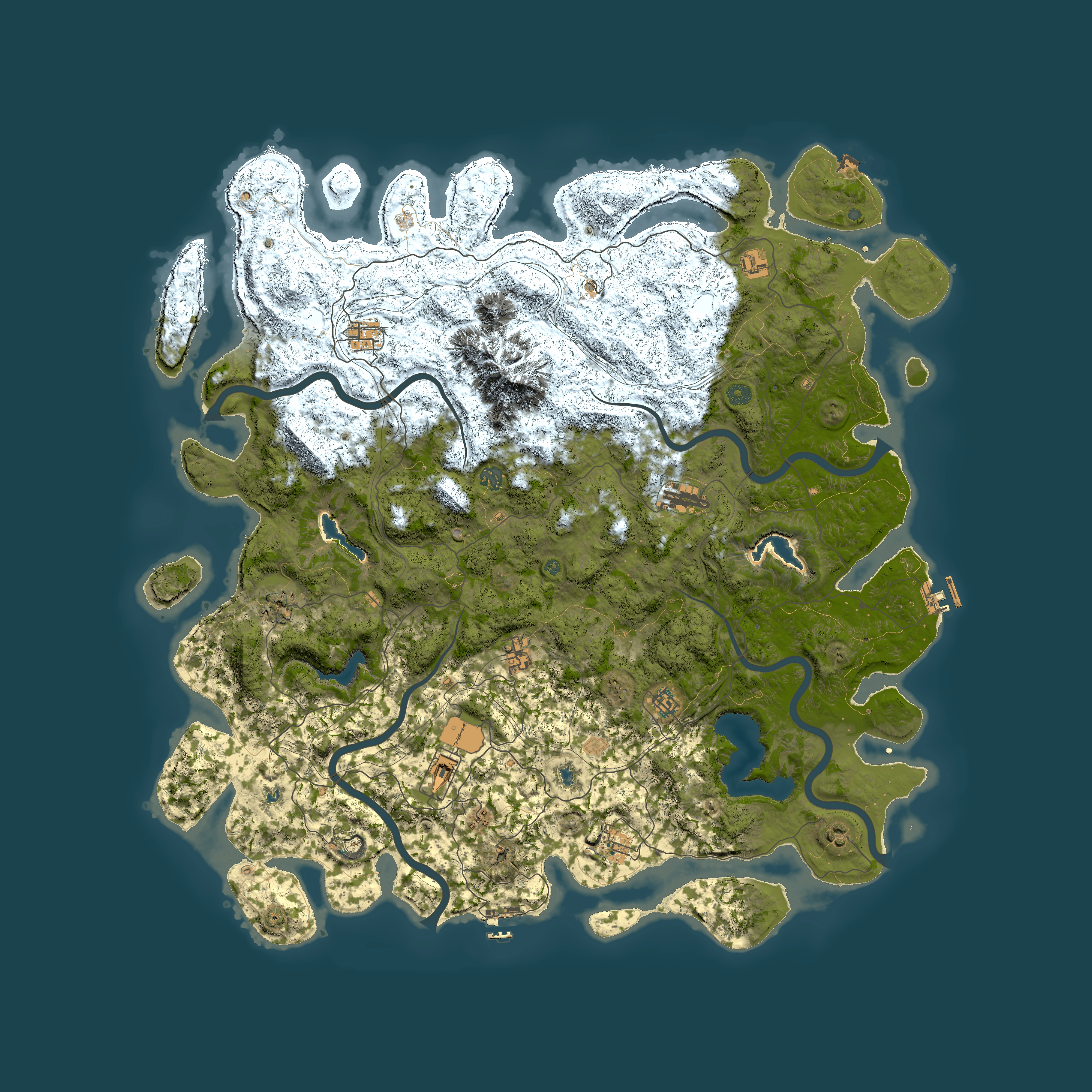 Full top-down render of Rust map seed 1359667816, 5500x5500m