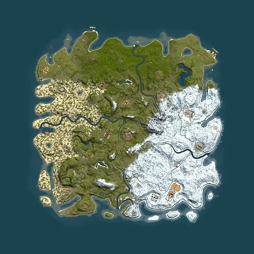 Rust map seed 1224833026, 5900x5900m top-down preview