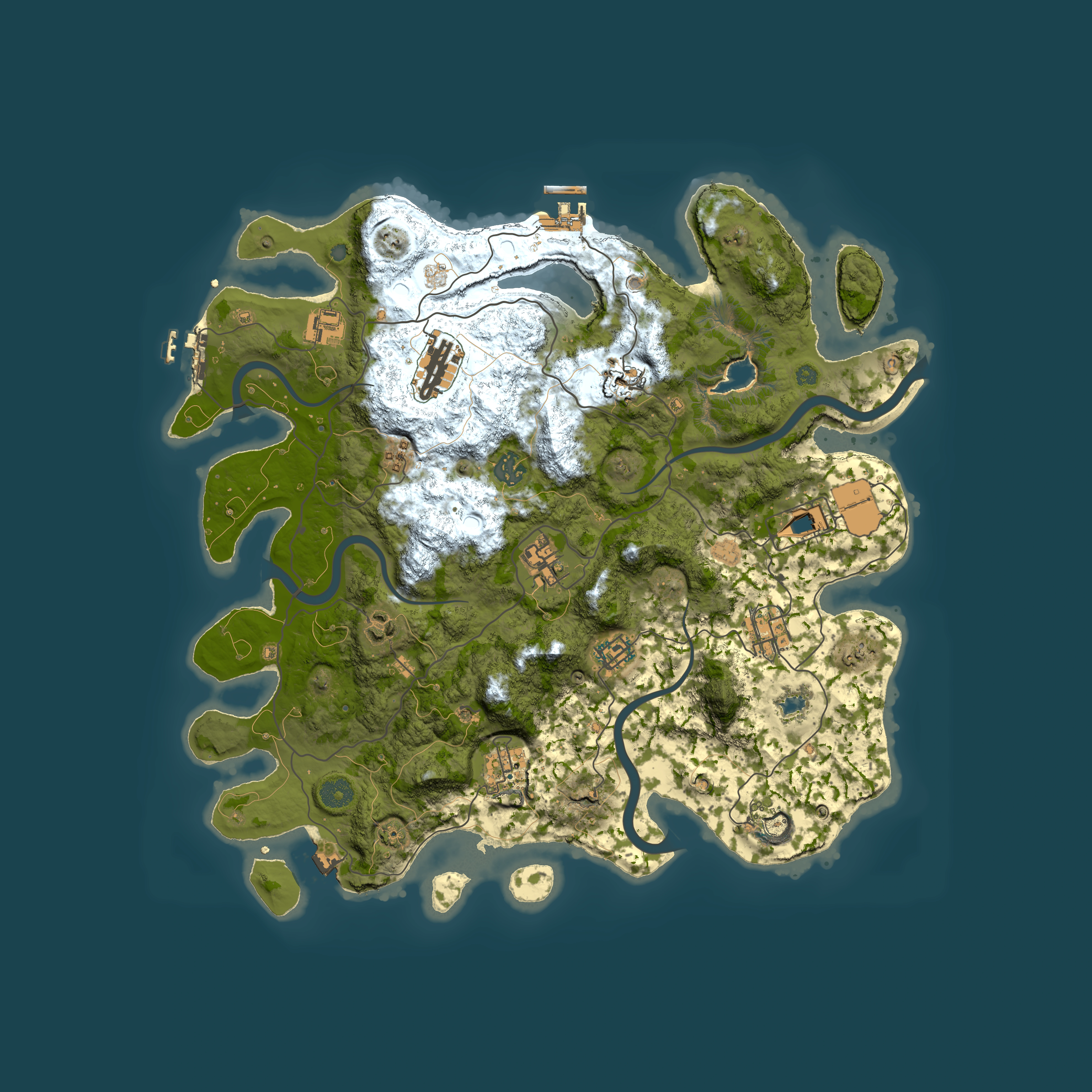 Full top-down render of Rust map seed 584779353, 4000x4000m
