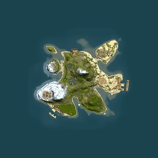 Rust map seed 887350695, 2000x2000m top-down preview