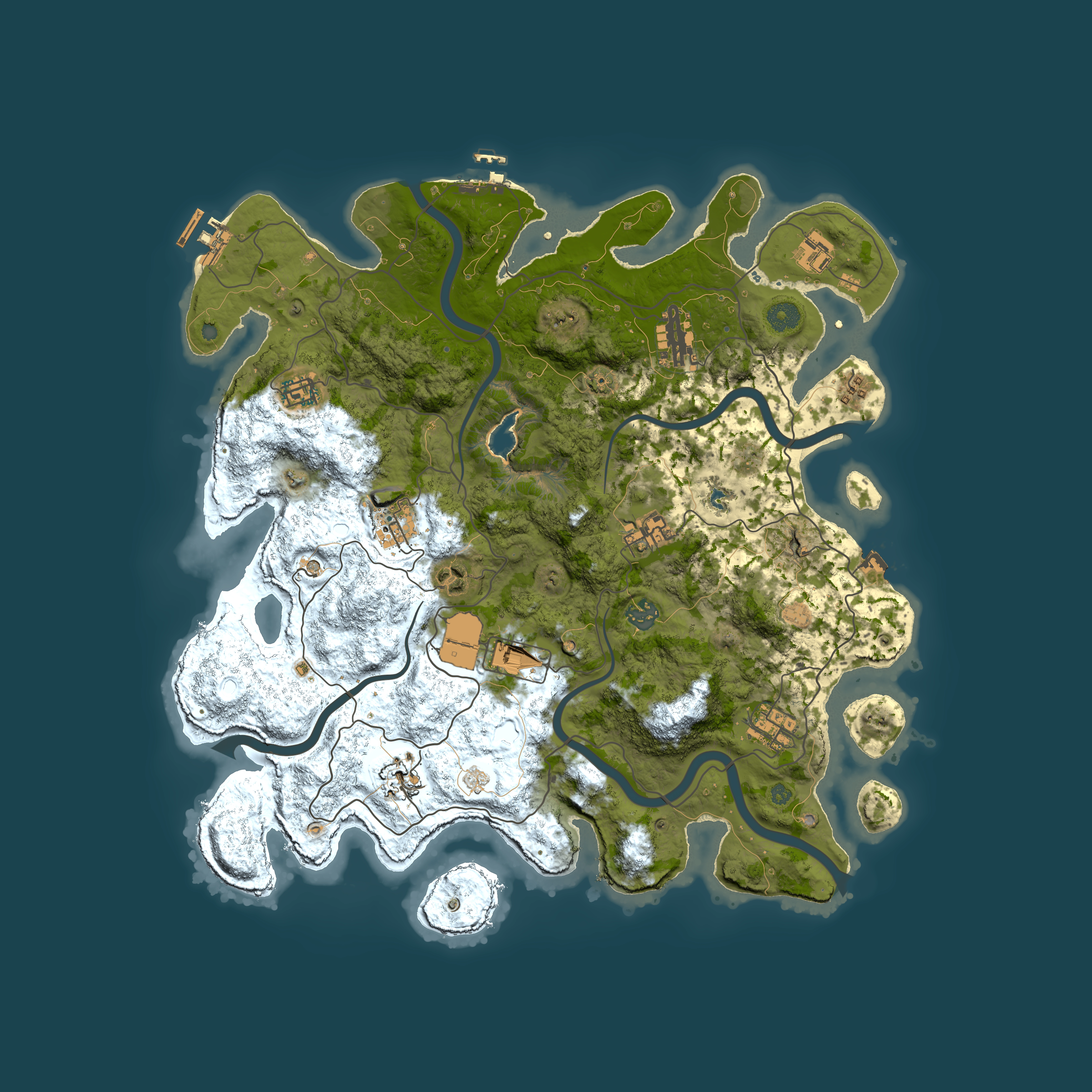 Full top-down render of Rust map seed 82340081, 4100x4100m