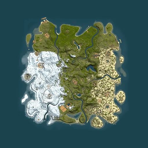 Rust map seed 1462907324, 4750x4750m top-down preview
