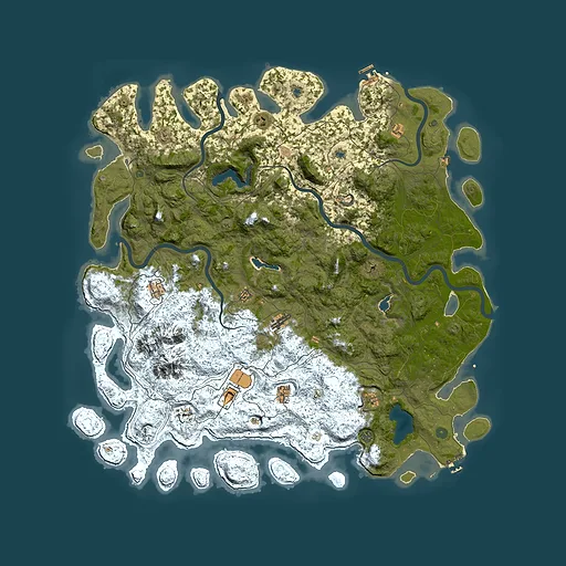 Rust map seed 1355437578, 5900x5900m top-down preview
