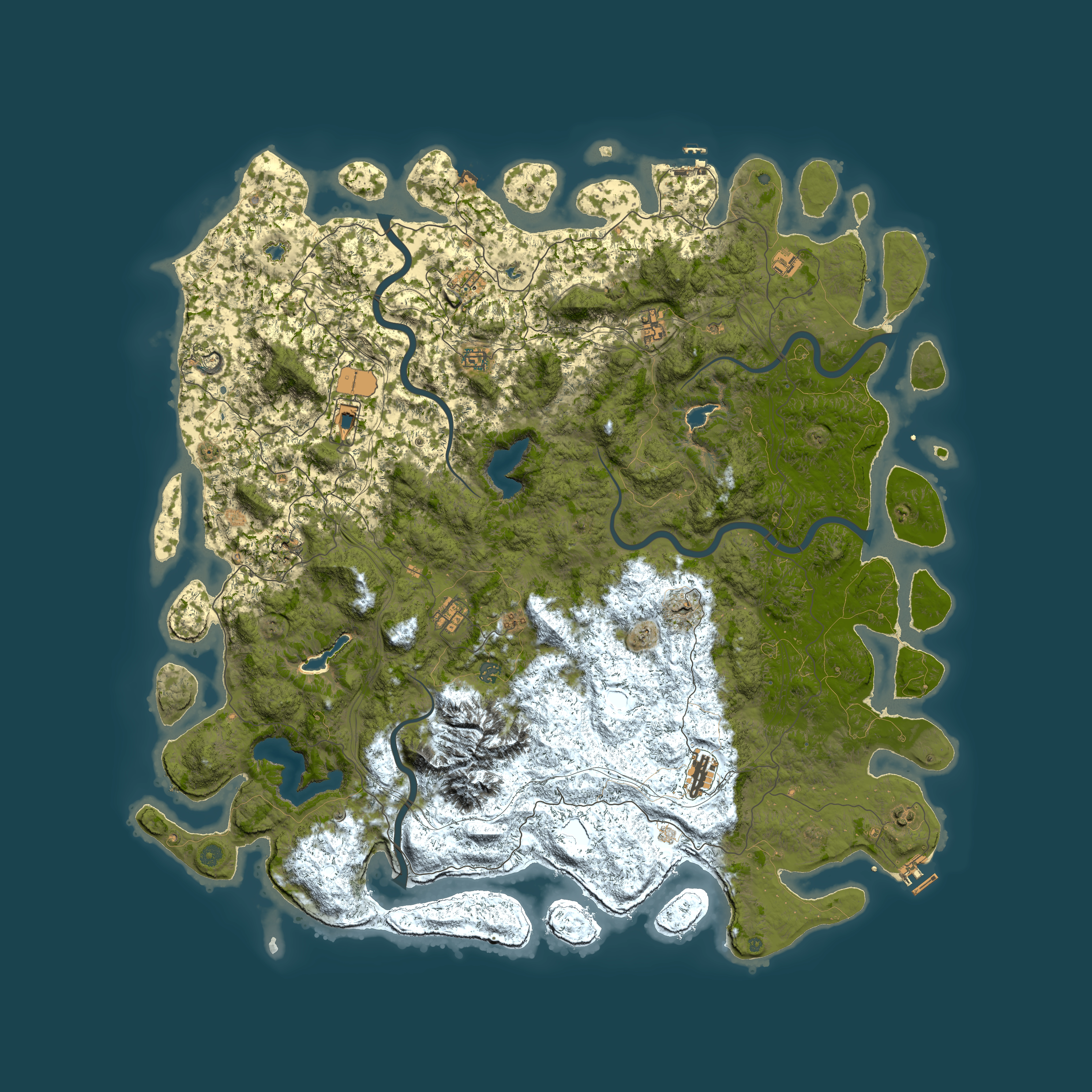 Full top-down render of Rust map seed 979212527, 6000x6000m