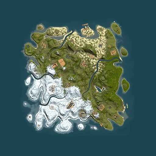 Rust map seed 851648040, 4250x4250m top-down preview