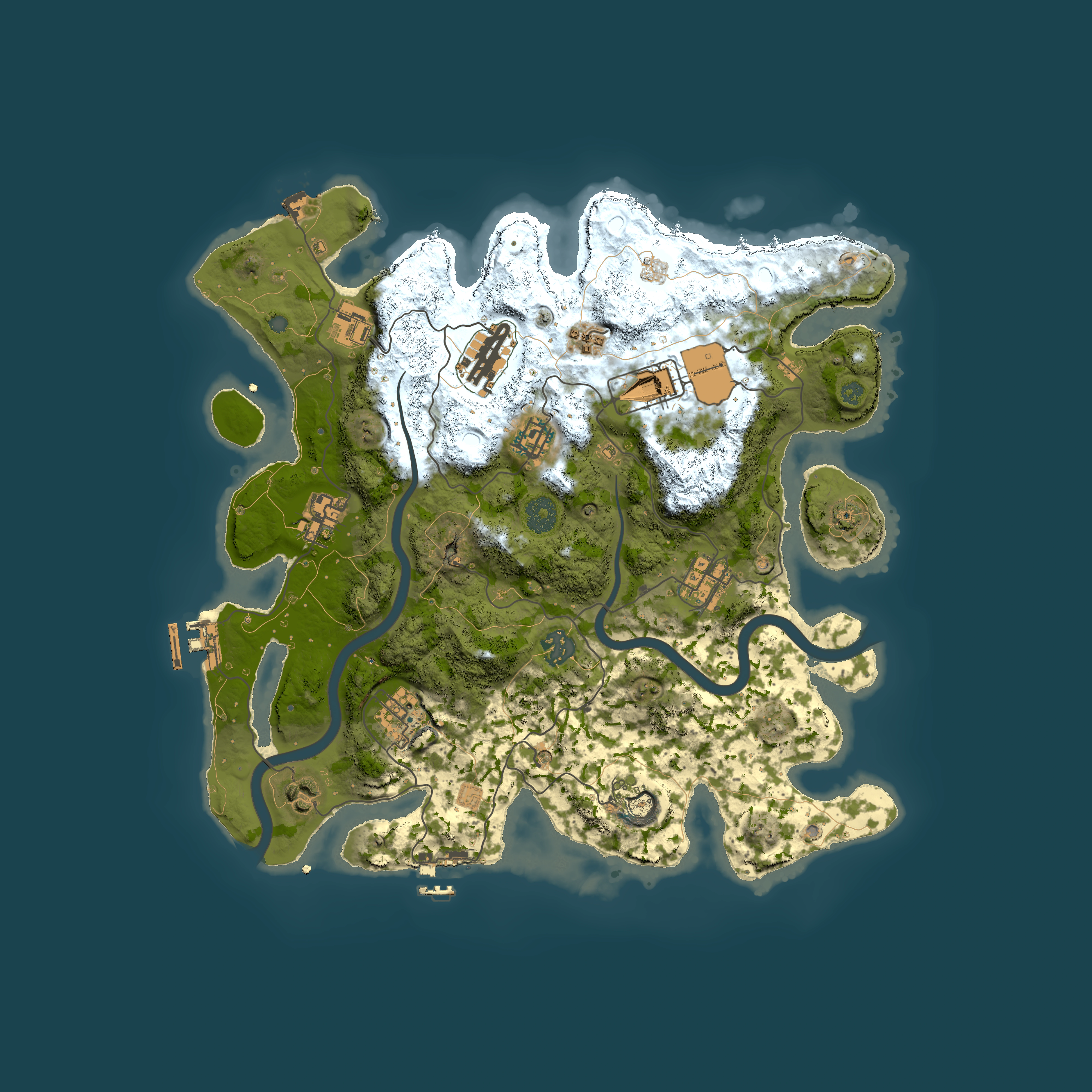 Full top-down render of Rust map seed 2031019347, 3650x3650m