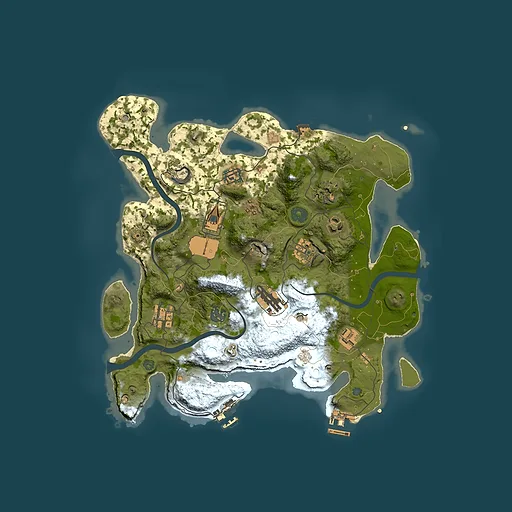 Rust map seed 413759416, 3500x3500m top-down preview