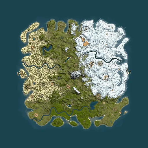 Rust map seed 806742175, 5750x5750m top-down preview