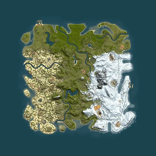 Rust map seed 1860756712, 5200x5200m top-down preview