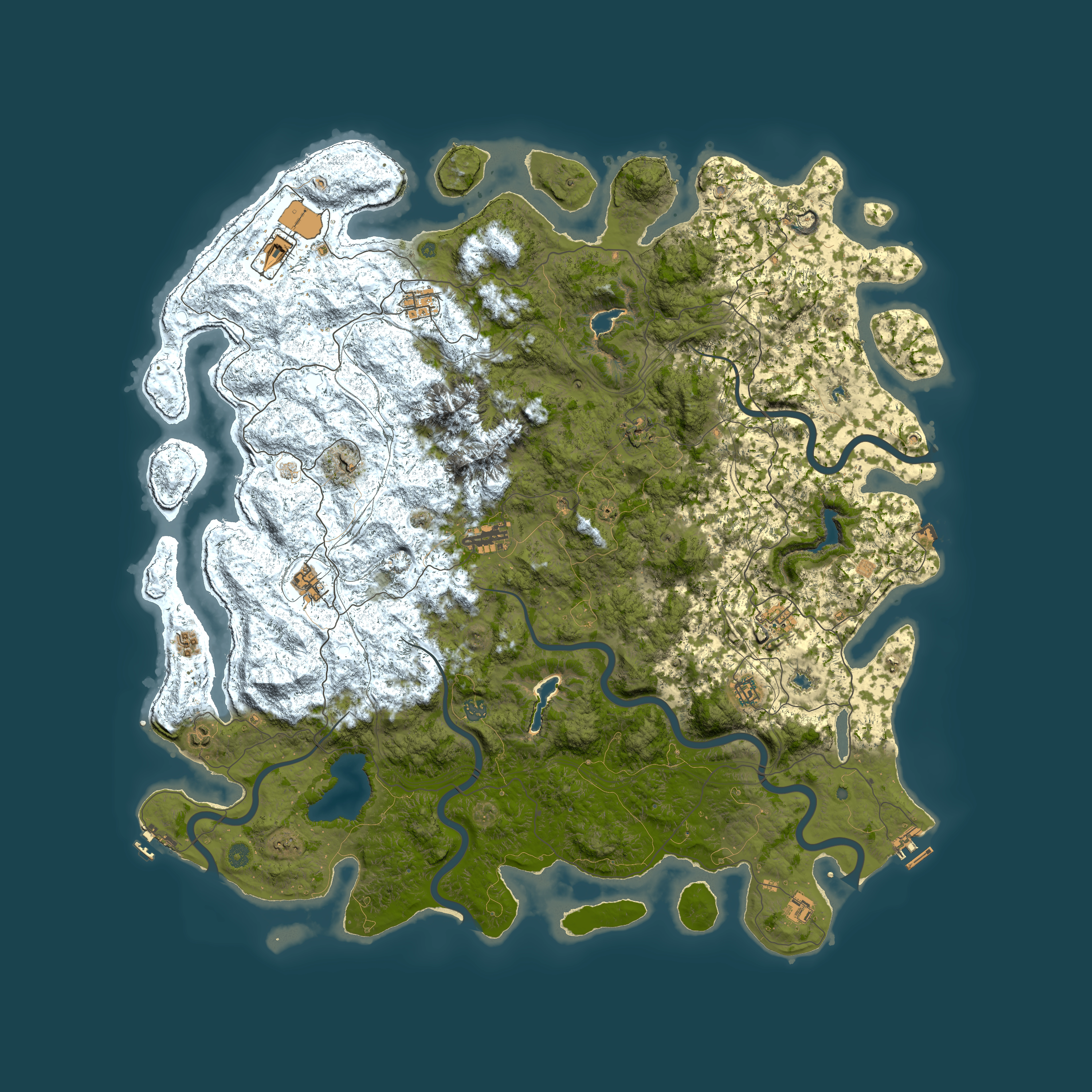 Full top-down render of Rust map seed 1415041487, 5650x5650m