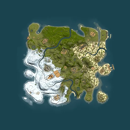 Rust map seed 723247484, 3750x3750m top-down preview
