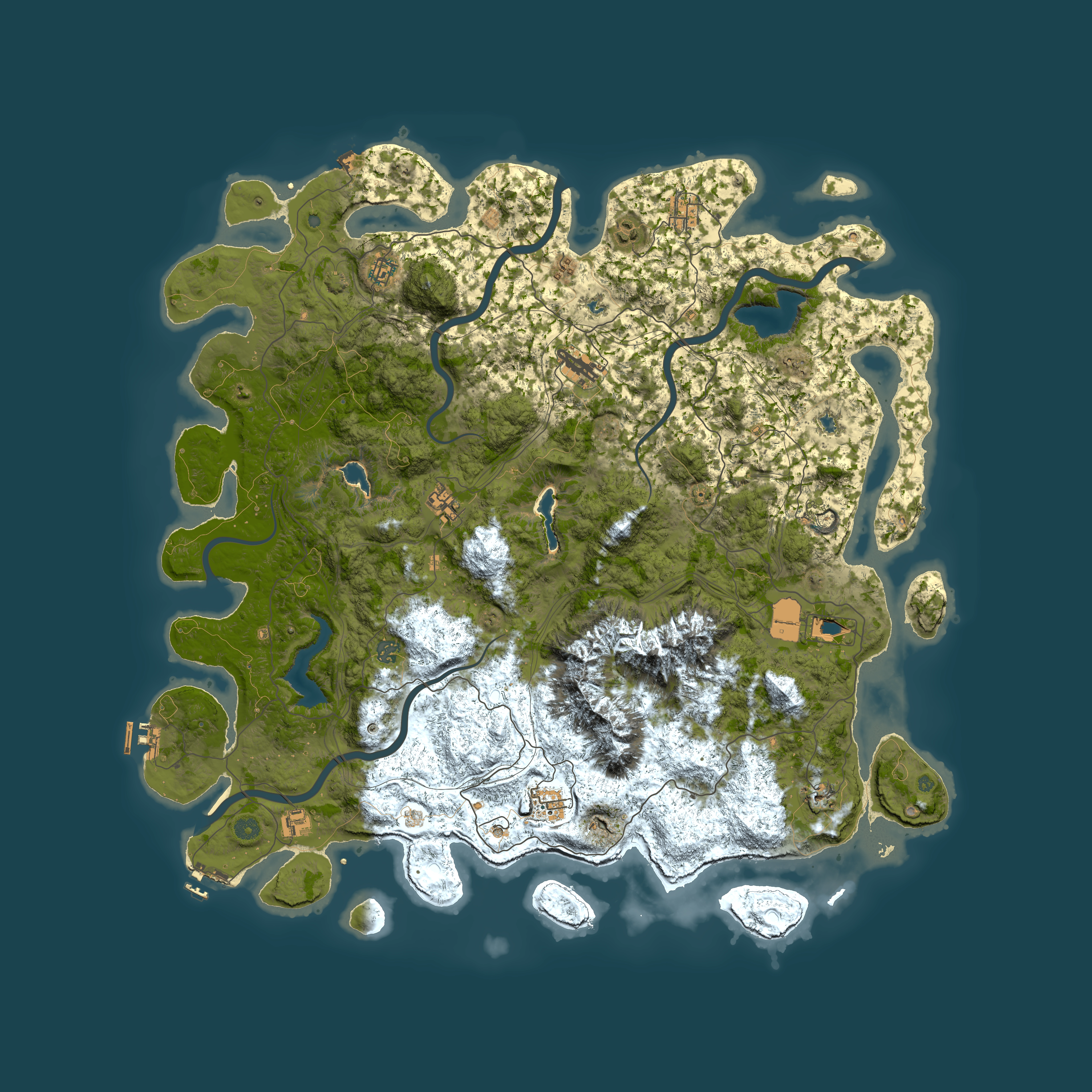 Full top-down render of Rust map seed 1859642263, 5400x5400m