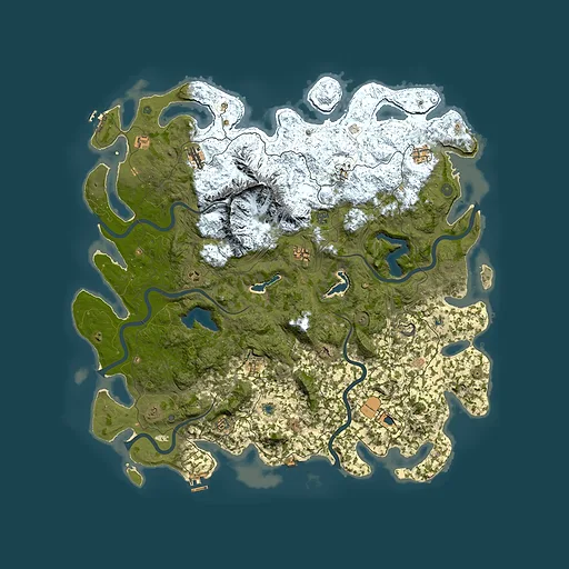 Rust map seed 283693144, 5550x5550m top-down preview