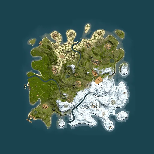 Rust map seed 757048164, 3900x3900m top-down preview