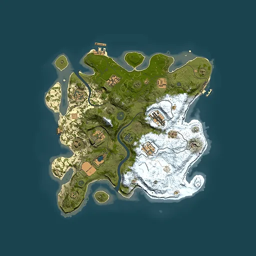 Rust map seed 1682237149, 3500x3500m top-down preview