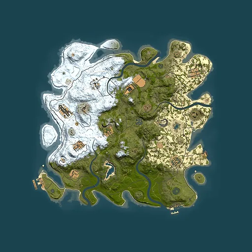 Rust map seed 1785705415, 4000x4000m top-down preview