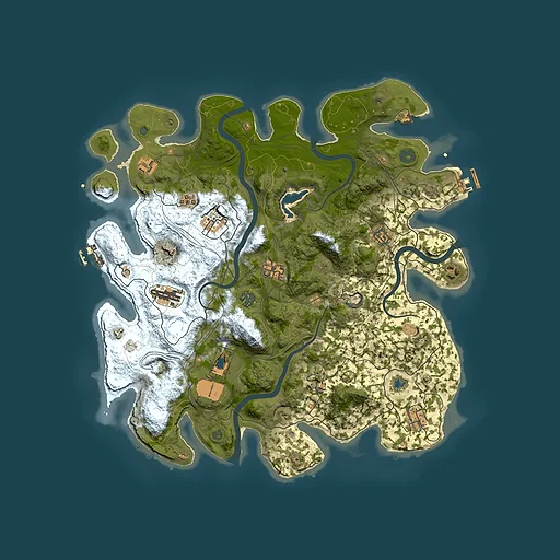 Rust map seed 1144416833, 4250x4250m top-down preview