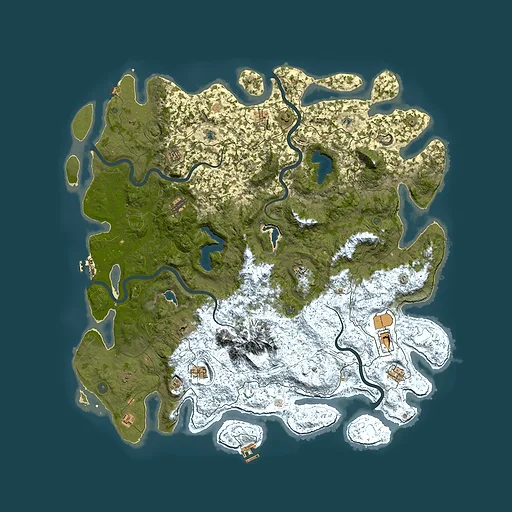 Rust map seed 429796994, 5800x5800m top-down preview