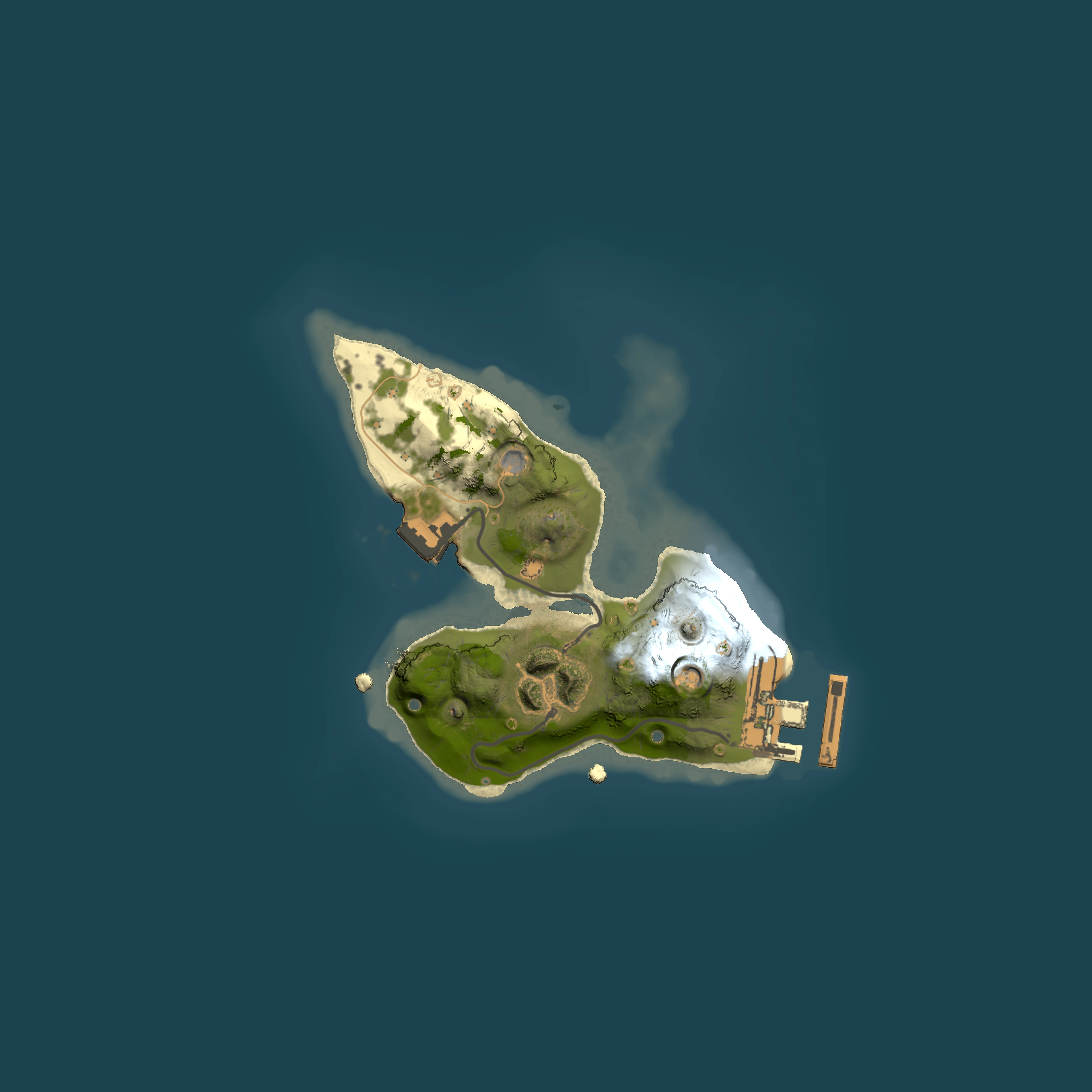 Full top-down render of Rust map seed 2083180948, 1500x1500m