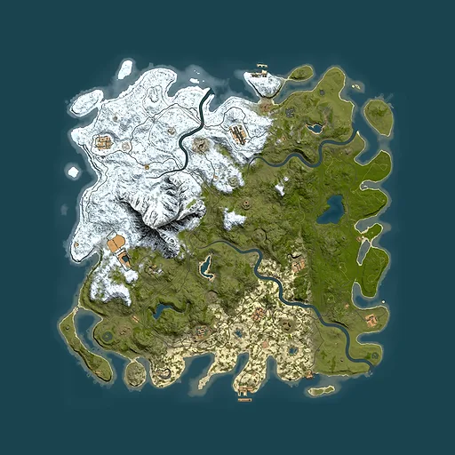 Rust map seed 823320637, 5400x5400m top-down preview