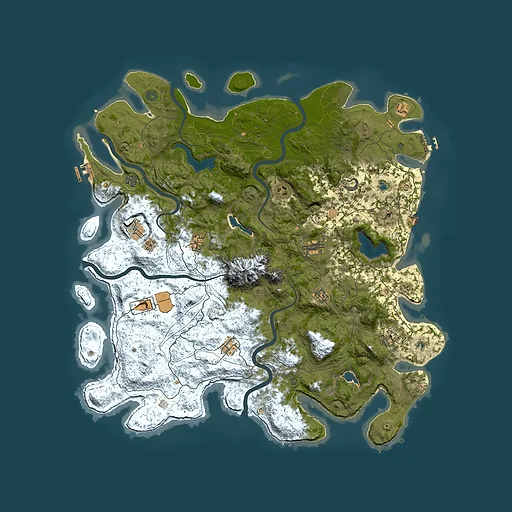 Rust map seed 159808423, 5200x5200m top-down preview