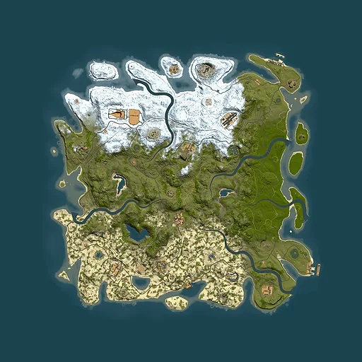 Rust map seed 2115548035, 4900x4900m top-down preview