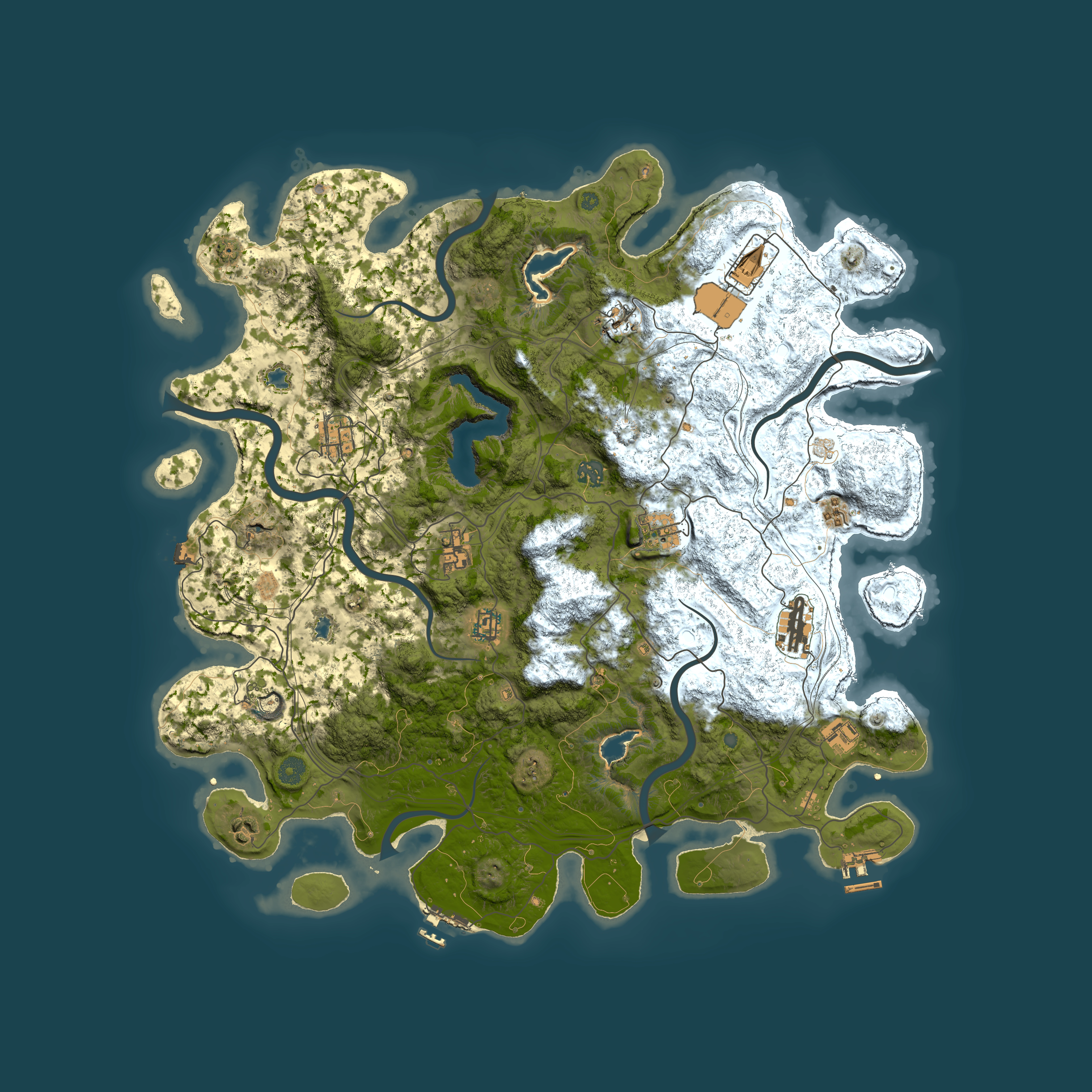 Full top-down render of Rust map seed 2050533555, 4700x4700m