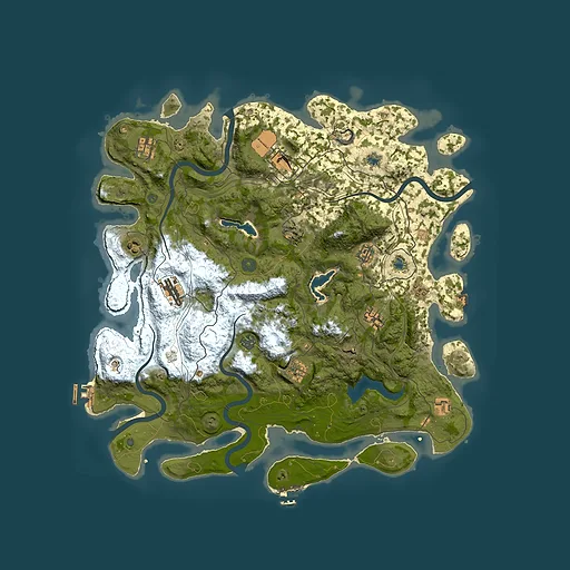 Rust map seed 1508198295, 4500x4500m top-down preview