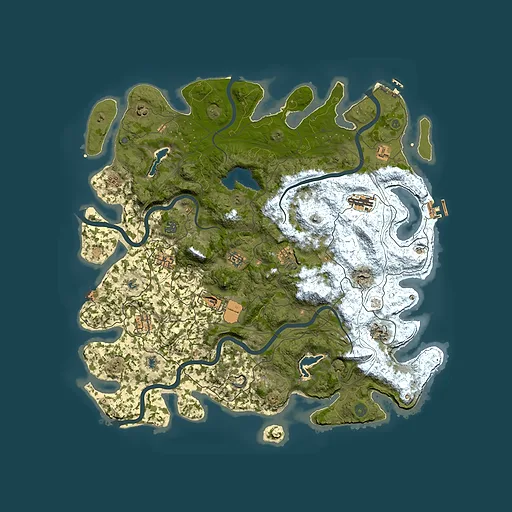 Rust map seed 1851362536, 4800x4800m top-down preview