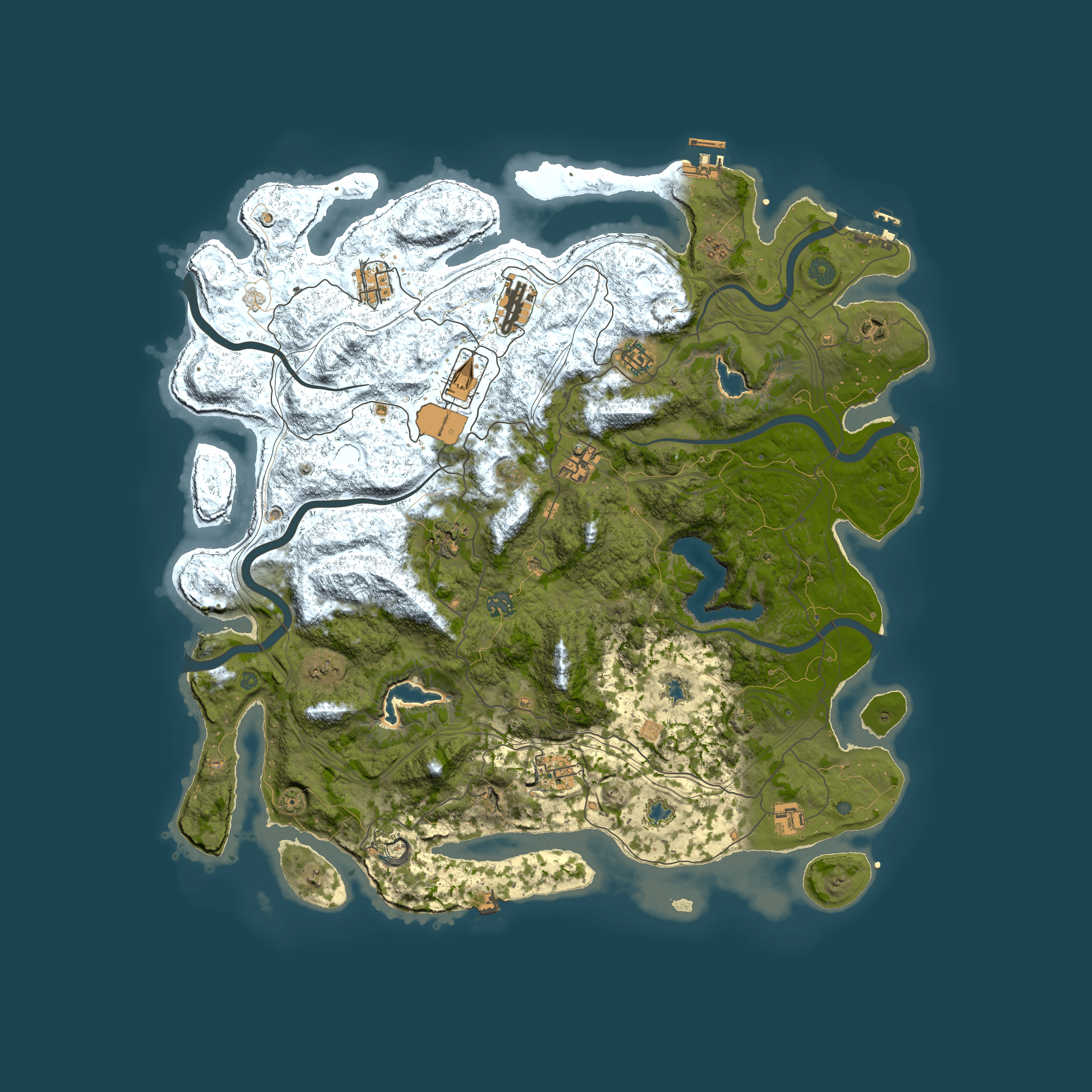 Full top-down render of Rust map seed 550536342, 4750x4750m