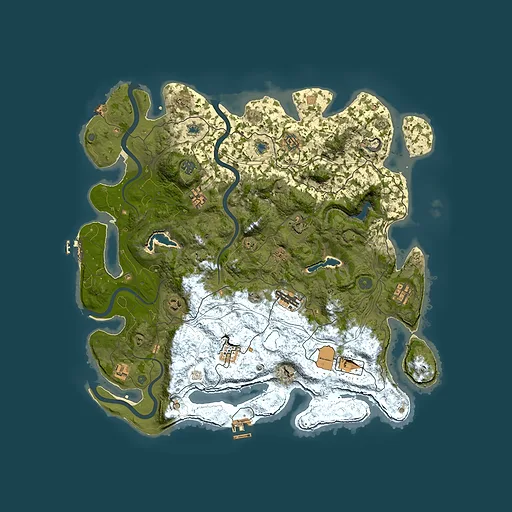 Rust map seed 1761143429, 4550x4550m top-down preview