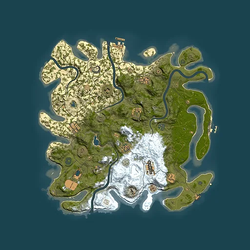 Rust map seed 1178982721, 4150x4150m top-down preview