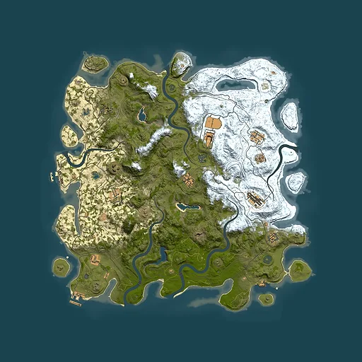 Rust map seed 494637238, 4800x4800m top-down preview