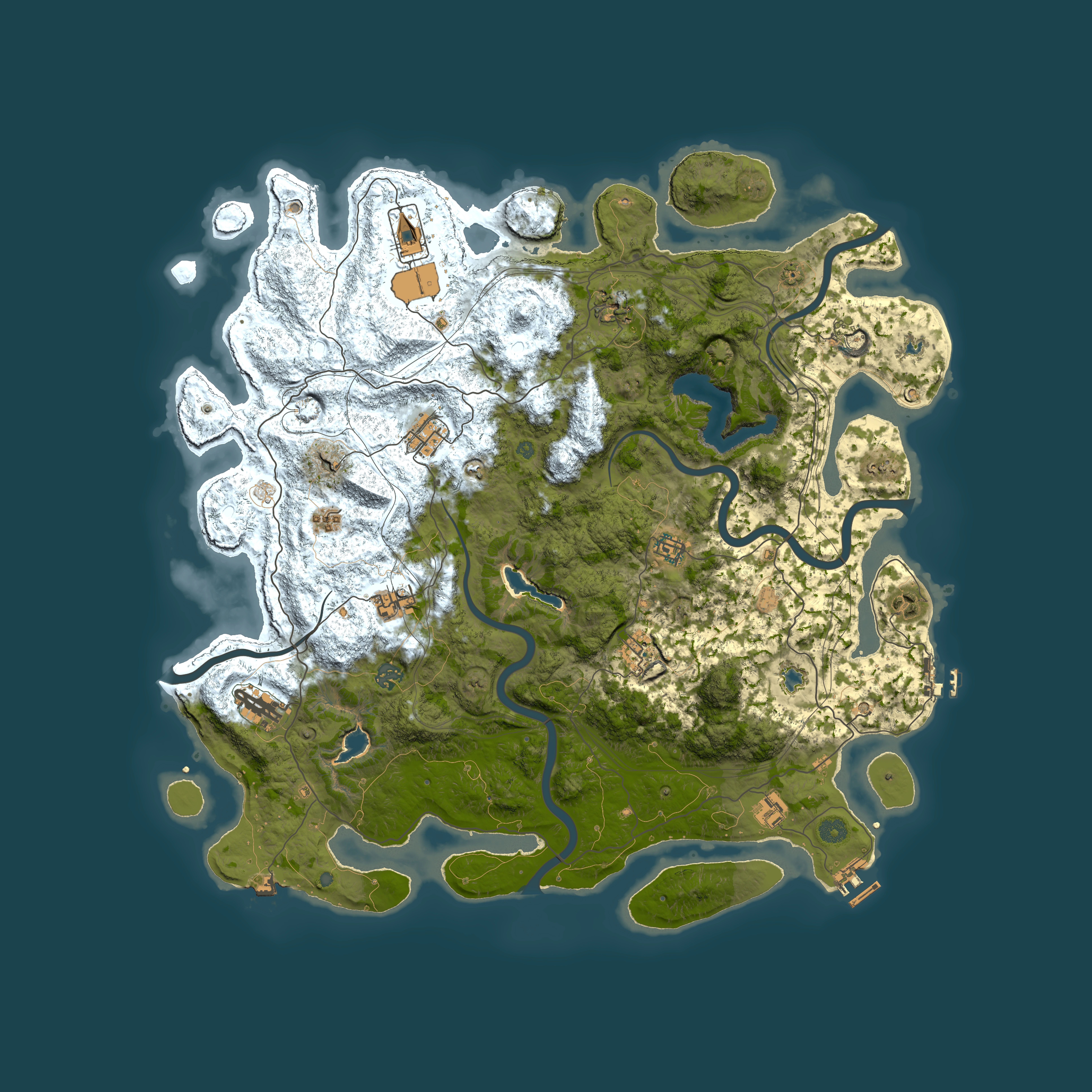 Full top-down render of Rust map seed 2082189581, 4850x4850m