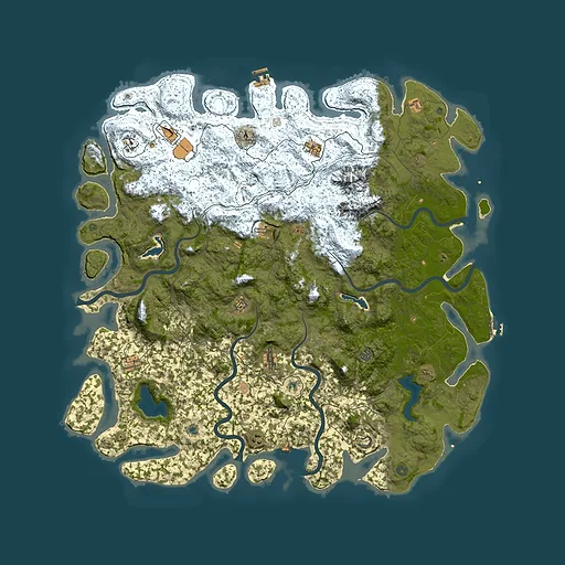 Rust map seed 1978231292, 5900x5900m top-down preview