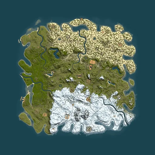 Rust map seed 1709275920, 6000x6000m top-down preview