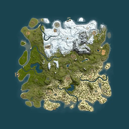 Rust map seed 1679797489, 5150x5150m top-down preview