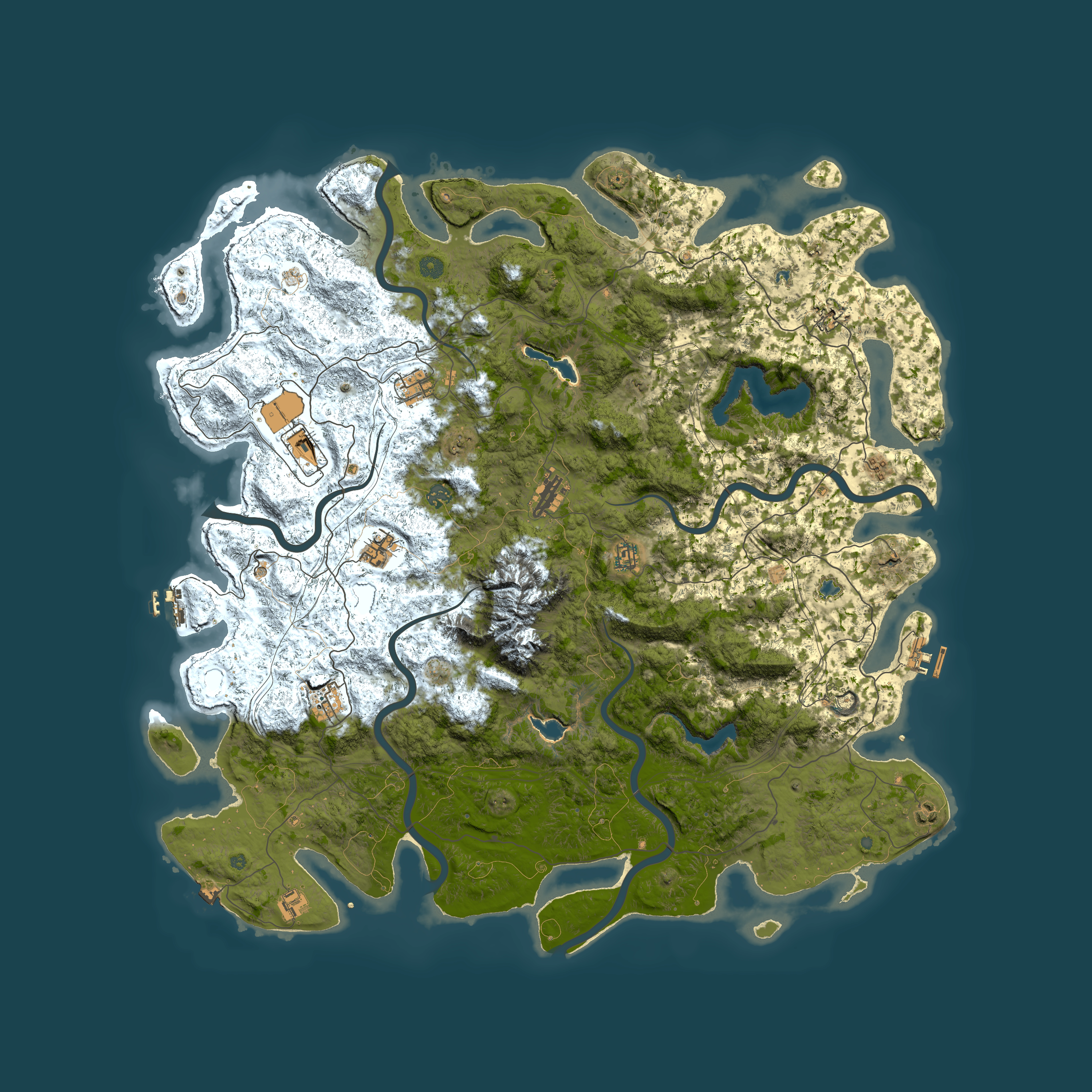 Full top-down render of Rust map seed 1969618216, 5500x5500m