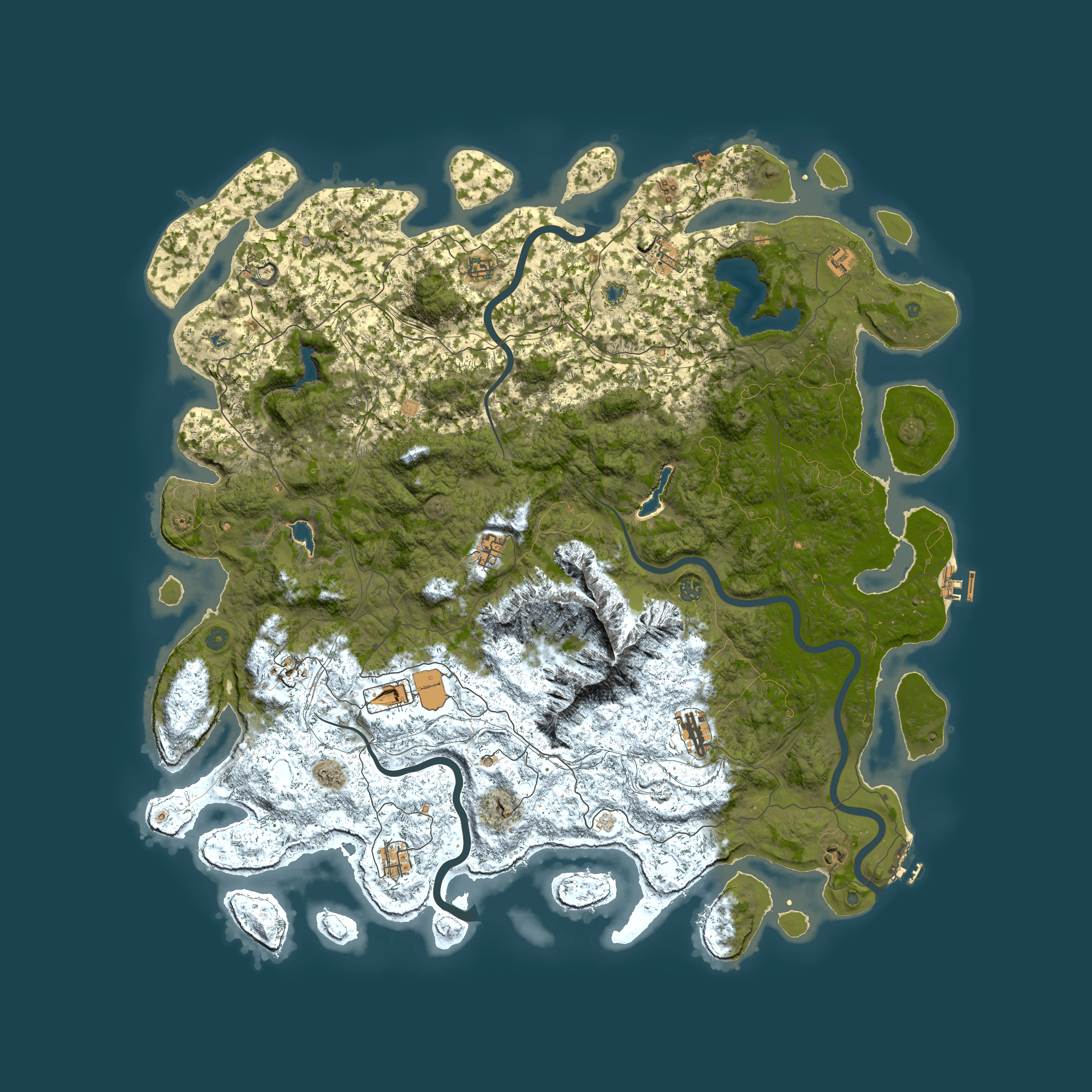 Full top-down render of Rust map seed 610806746, 5800x5800m