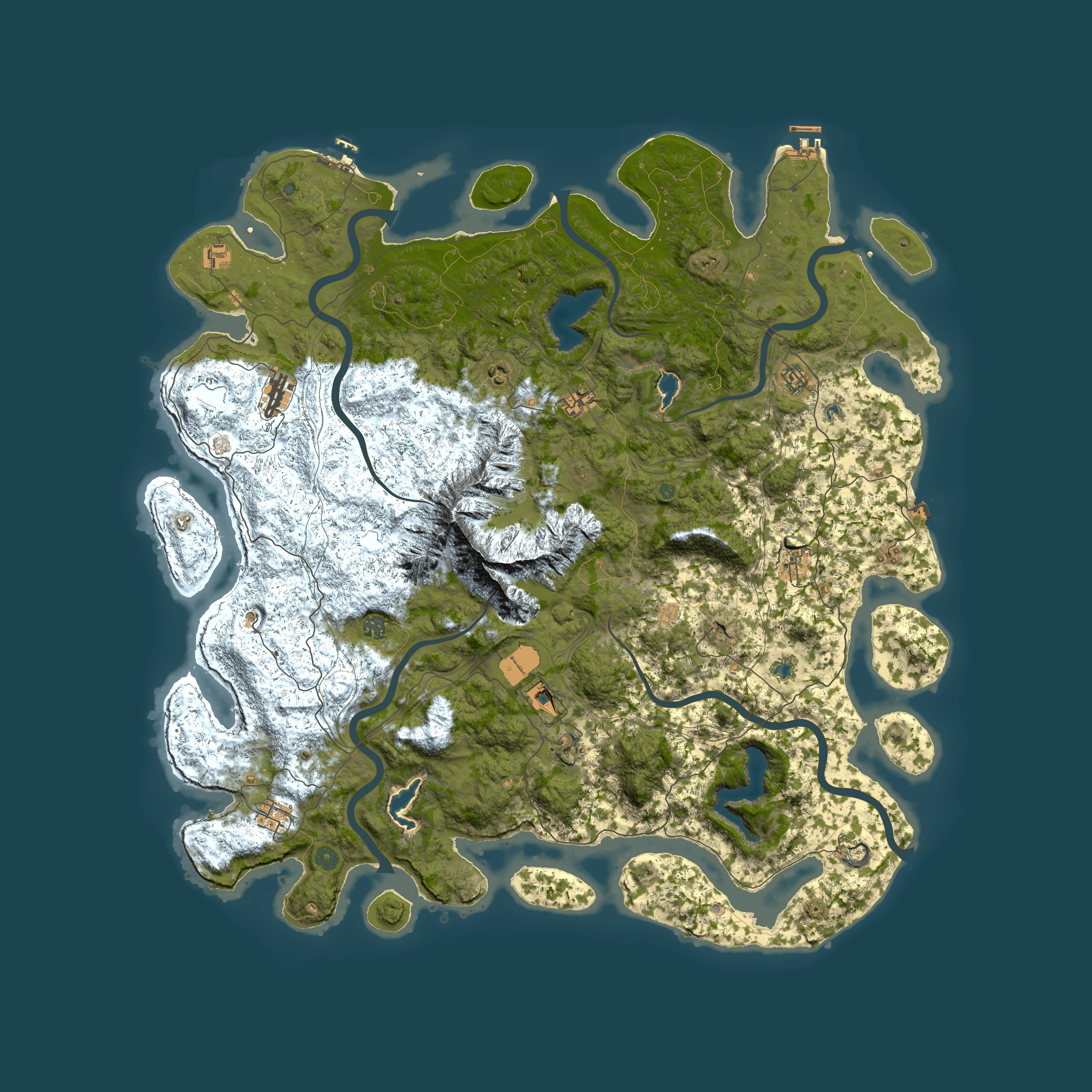 Full top-down render of Rust map seed 746418926, 5600x5600m
