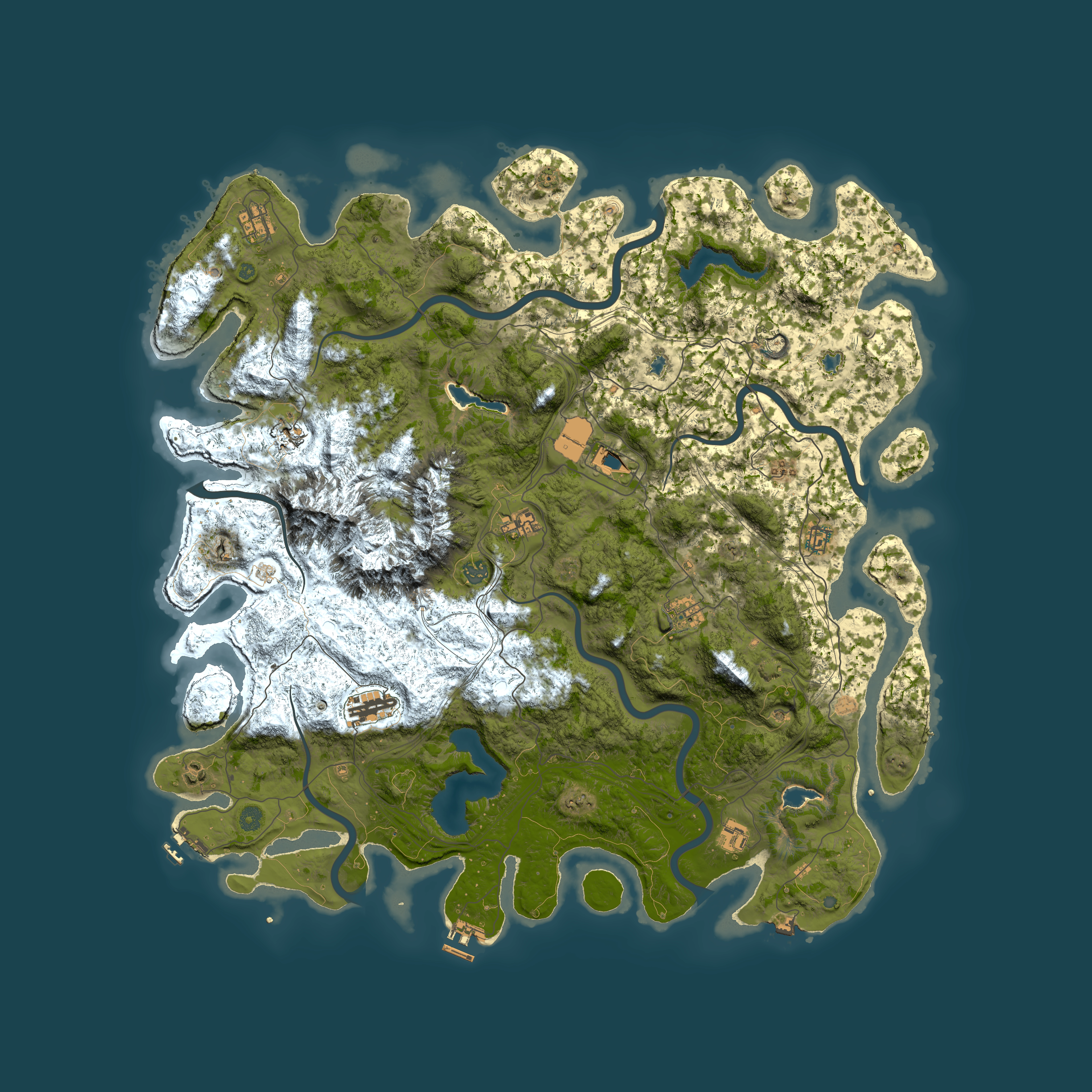 Full top-down render of Rust map seed 225843312, 5350x5350m