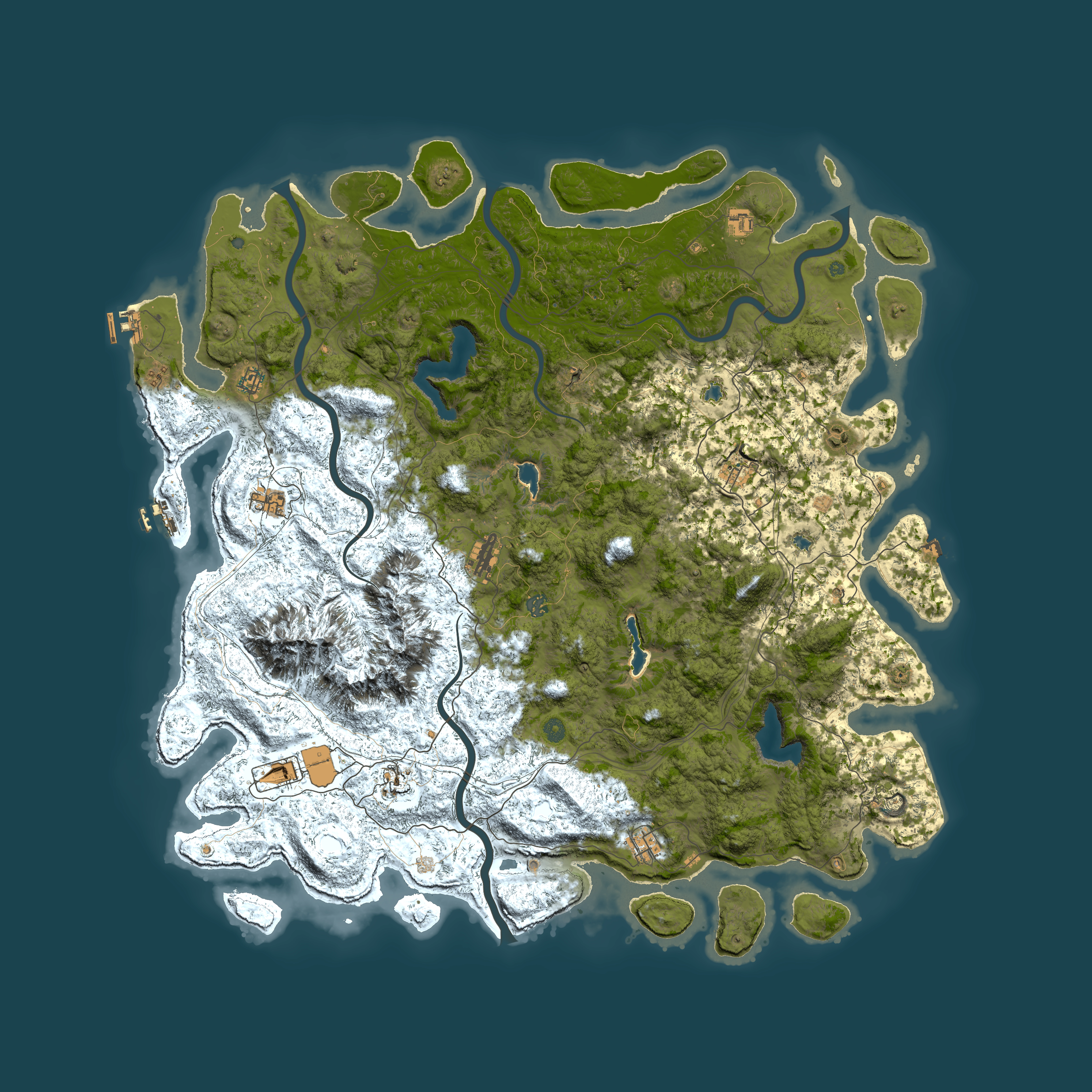 Full top-down render of Rust map seed 1547344952, 5750x5750m